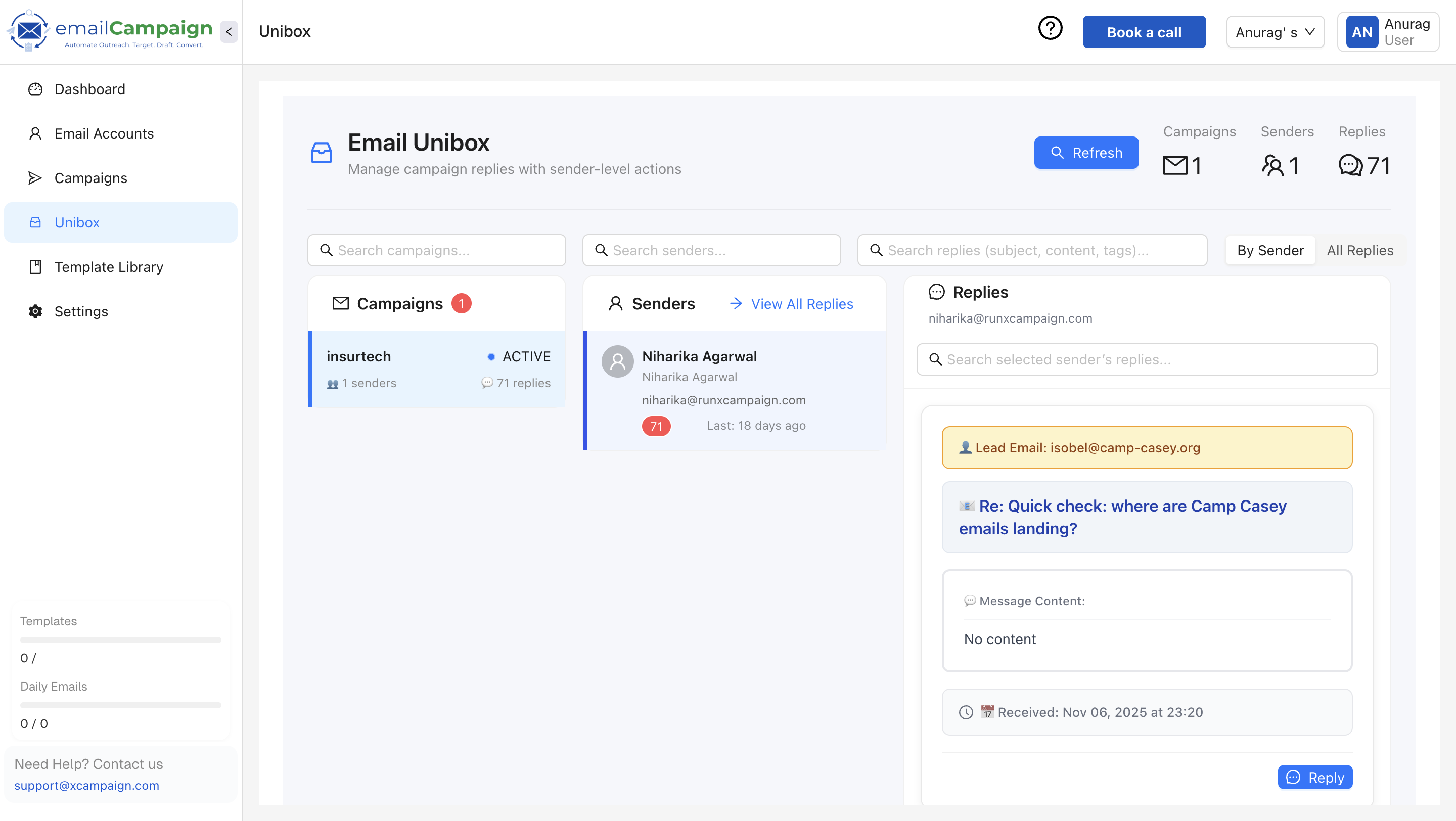 Unified Inbox